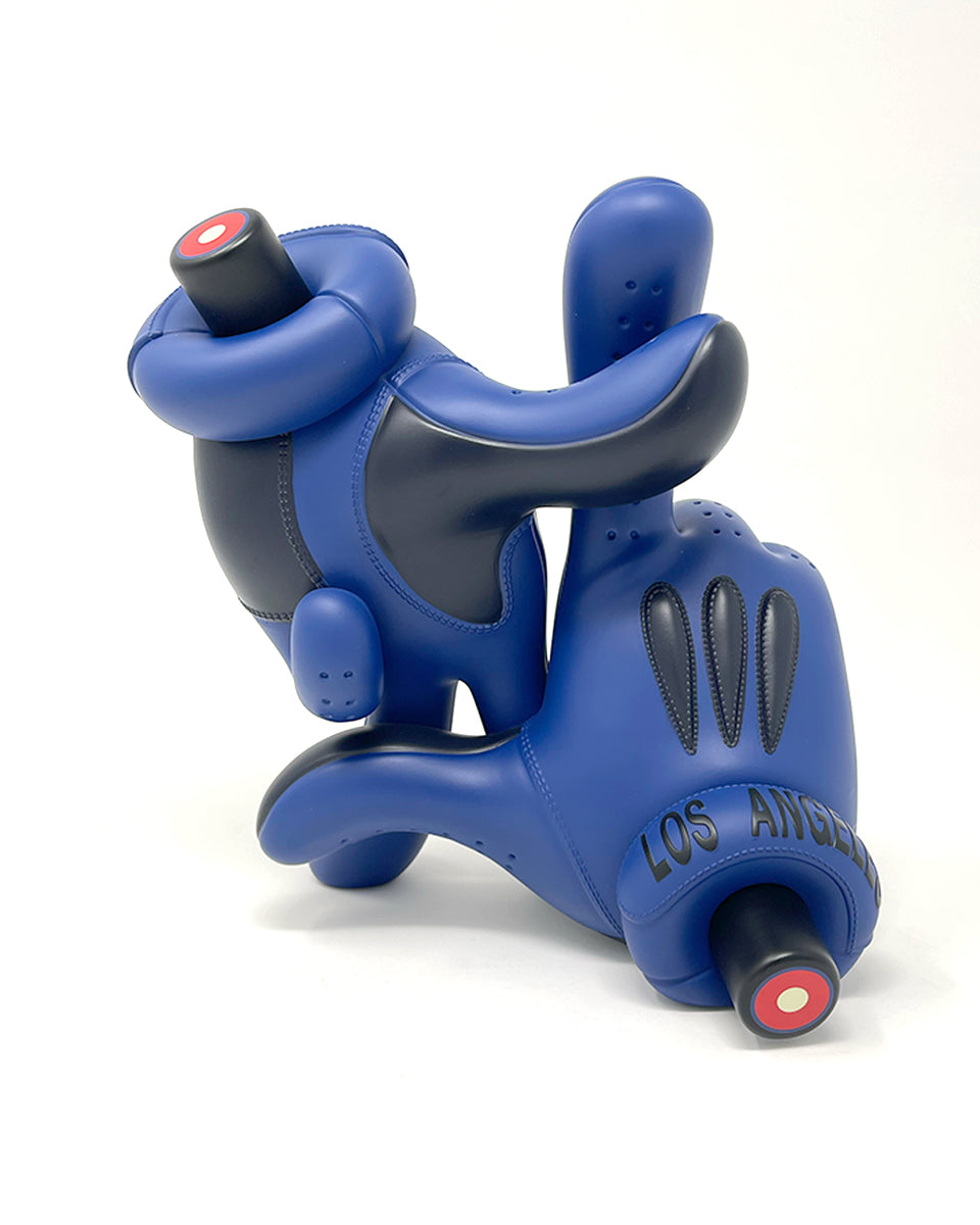LA BATTING GLOVES VINYL FIGURE: BLUE ON BLUE EDITION