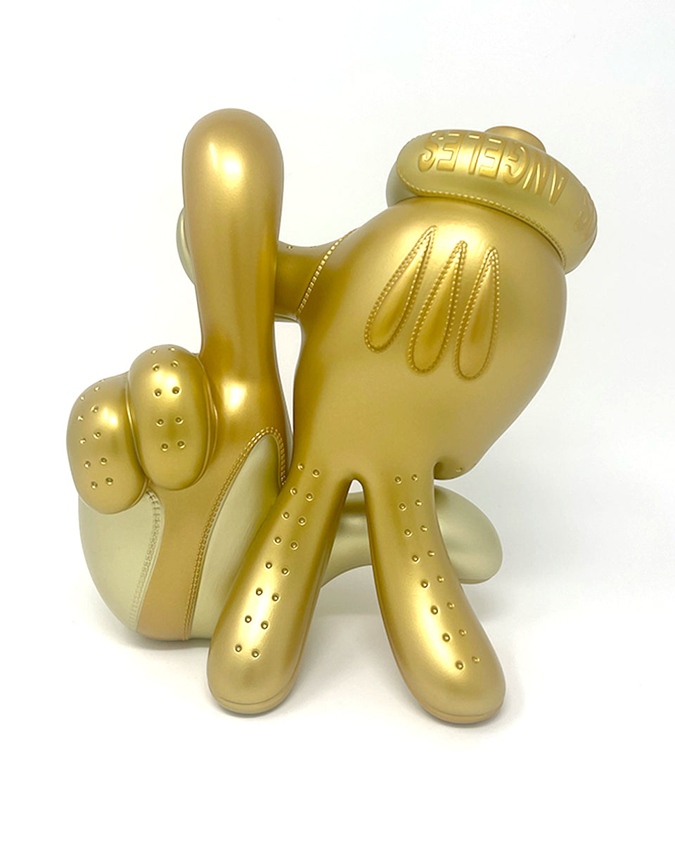 LA BATTING GLOVES VINYL FIGURE: CHAMPIONSHIP GOLD EDITION