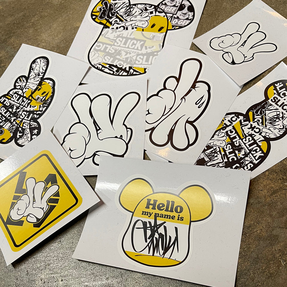 LA2LV EGGSHELL STICKER PACK