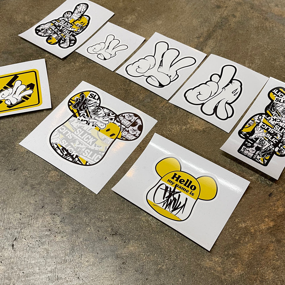 LA2LV EGGSHELL STICKER PACK