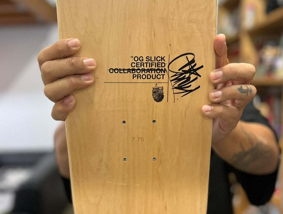 EDITION OF 10 - LAAS HANDSTYLE SKATE DECK: LA AUTO SHOW EXCLUSIVE