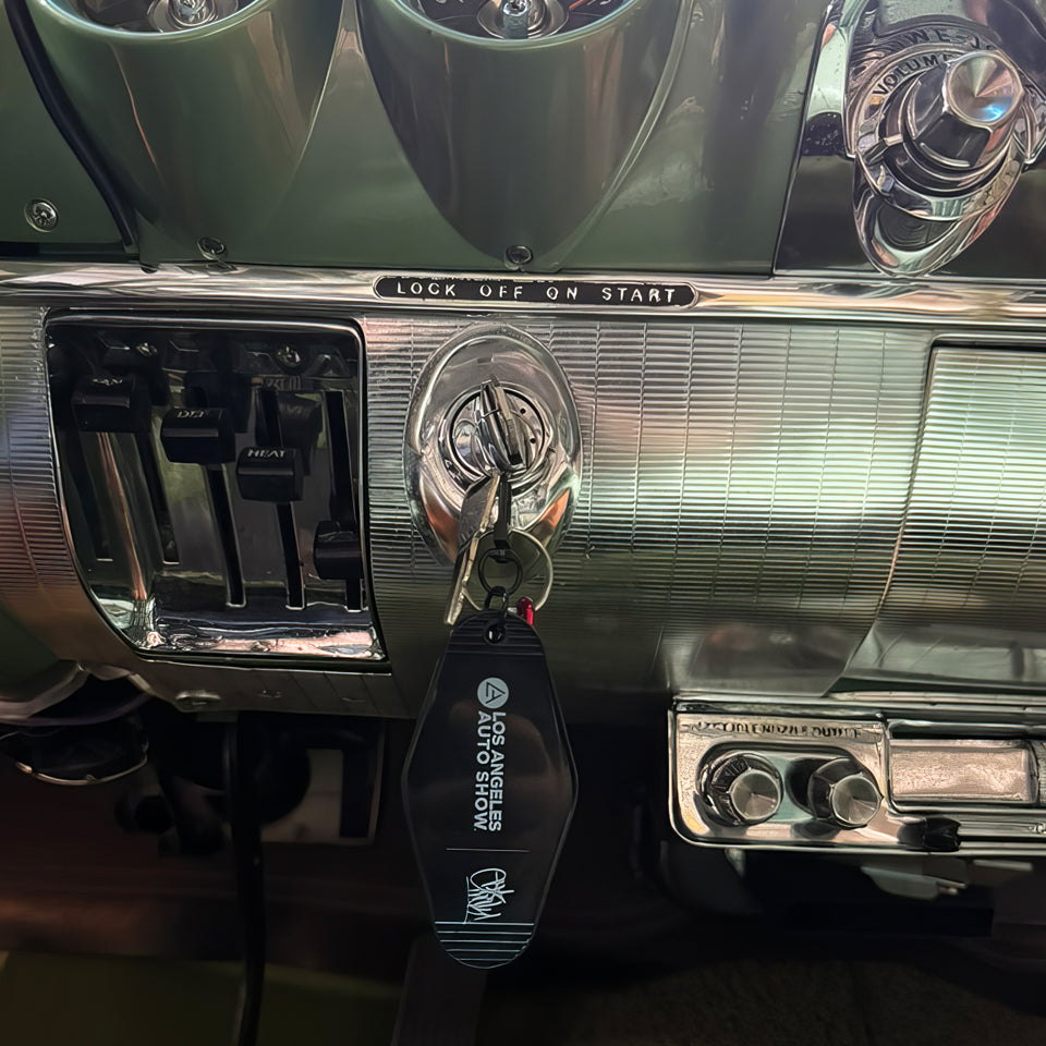 LA 2025 DRIP RETRO KEYCHAIN: LA AUTO SHOW EXCLUSIVE