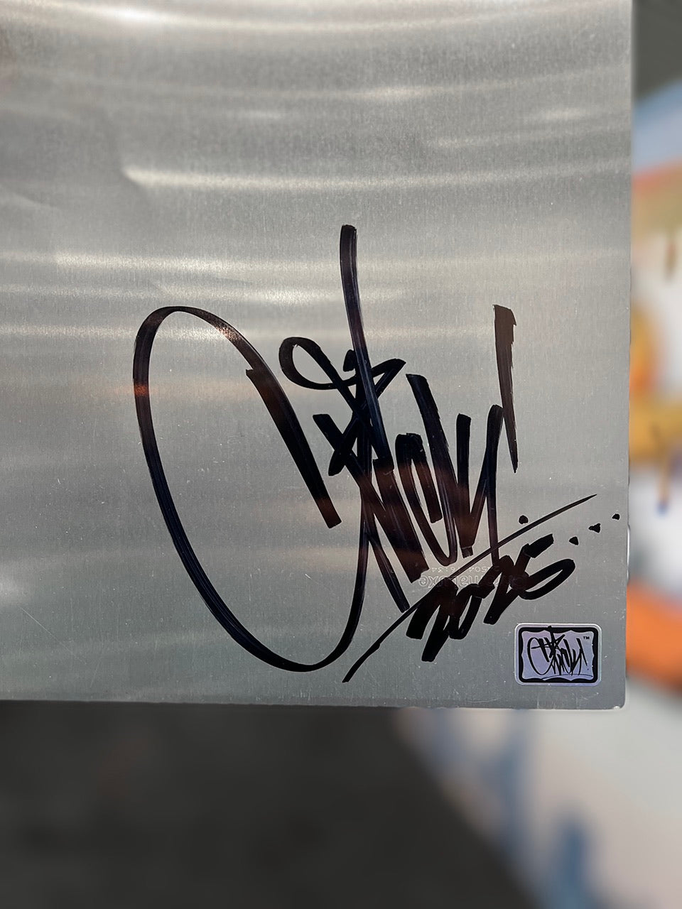 EDITION OF 10 - LA 2025 DRIP METAL PRINT: LA AUTO SHOW EXCLUSIVE