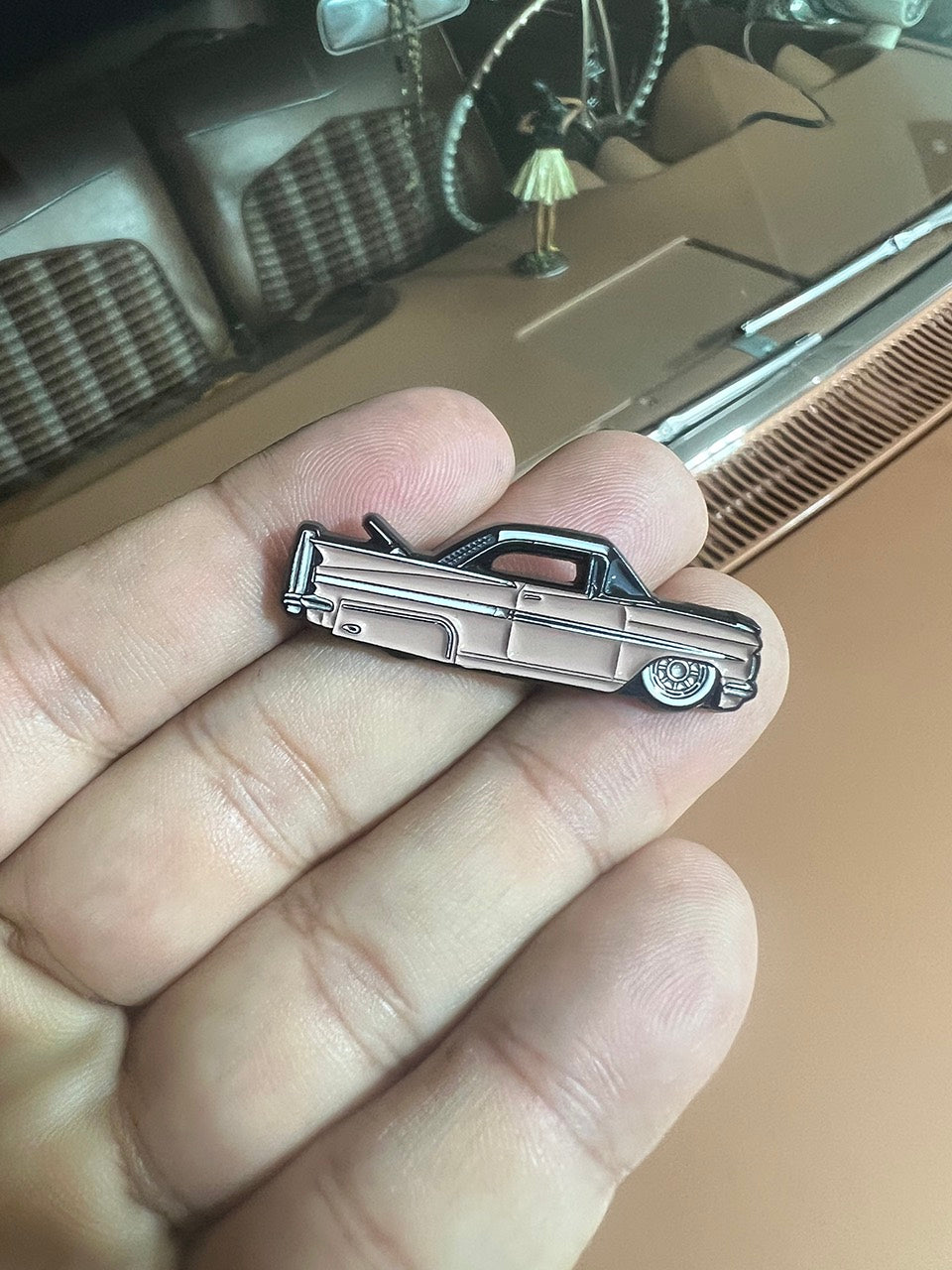 OG SLICK'S 1959 IMPALA LEEN CUSTOMS PIN SET: LA AUTO SHOW EXCLUSIVE