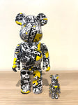 HAPPY OG SAN BEARBRICK SET BY OG SLICK (100% and 400%)