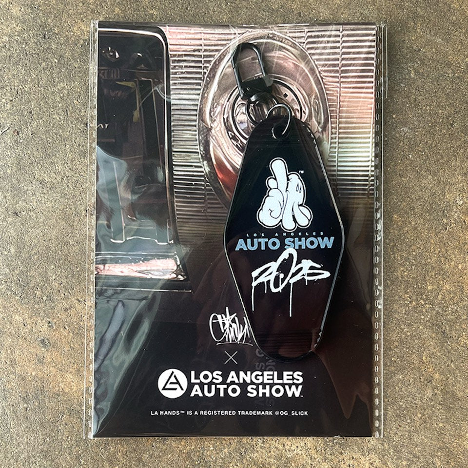 LA 2025 DRIP RETRO KEYCHAIN: LA AUTO SHOW EXCLUSIVE