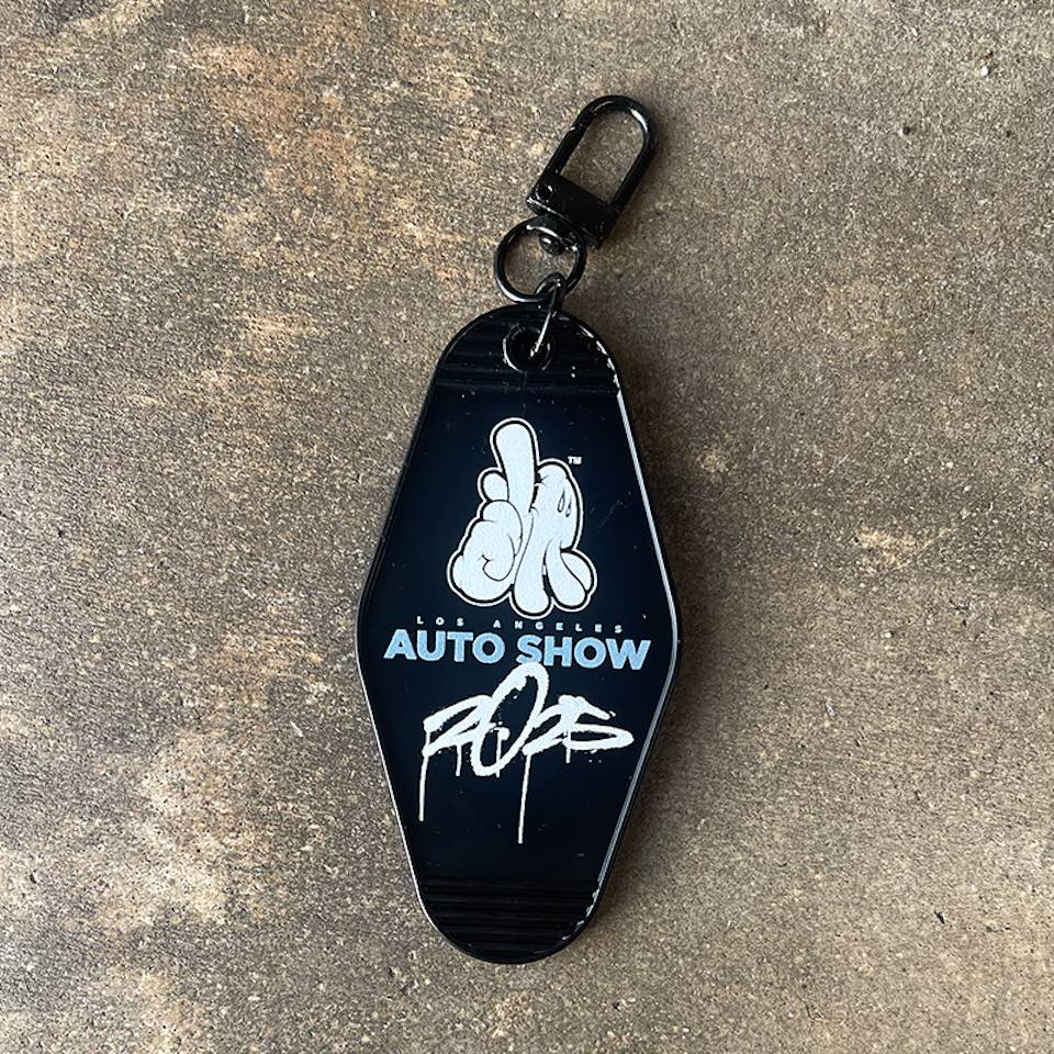 LA 2025 DRIP RETRO KEYCHAIN: LA AUTO SHOW EXCLUSIVE