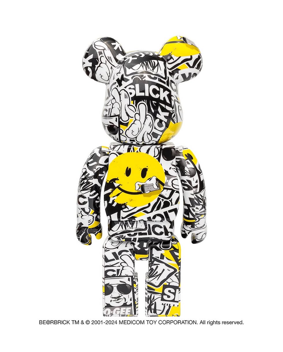 HAPPY OG SAN BEARBRICK SET BY OG SLICK (100% and 400%)