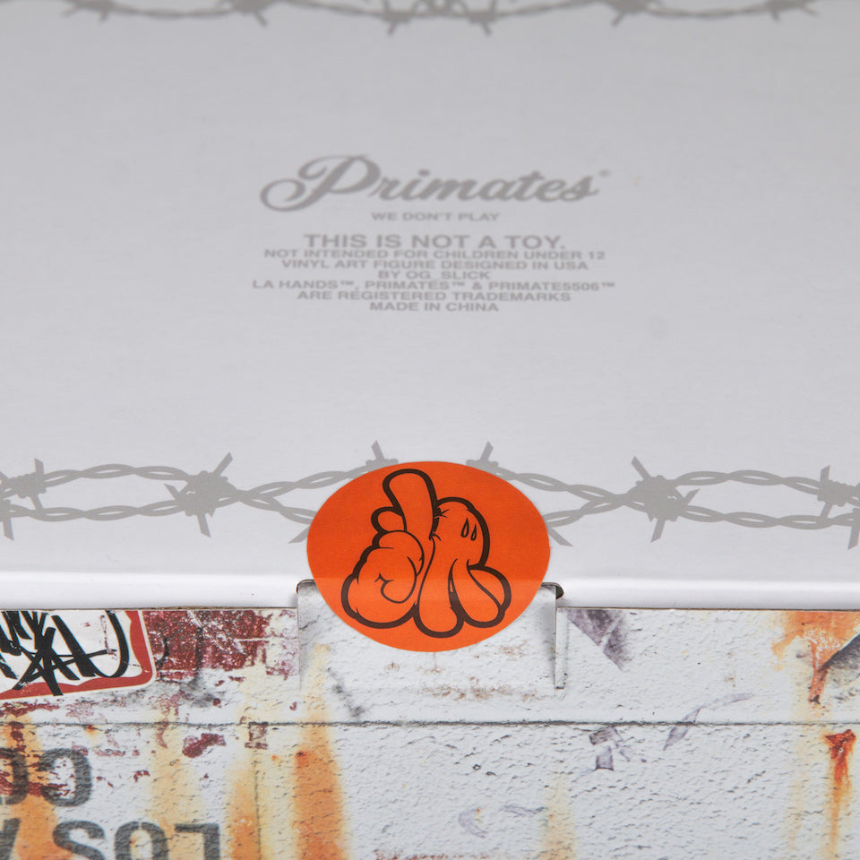 PRIMATE 5506 VINYL FIGURE: OG LA HANDS EDITION (ORANGE)