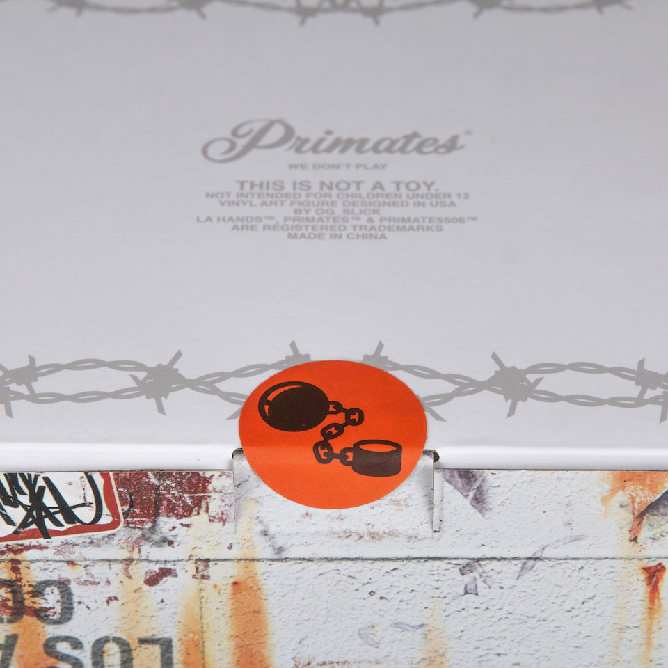 PRIMATE 5506 VINYL FIGURE: OG BALL & CHAIN EDITION (ORANGE)
